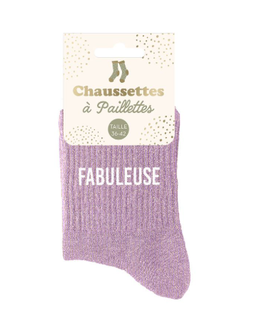 Chaussettes à paillettes Fabuleuse