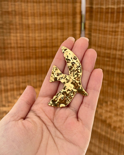 Pins broche Oiseau en acier inoxydable