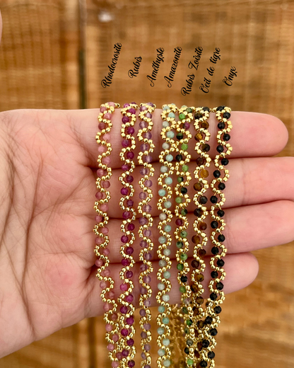 Collier en pierres naturelles CANCUN