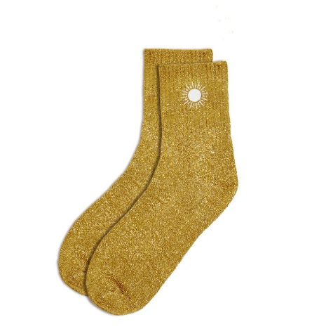Chaussettes à paillettes Soleil