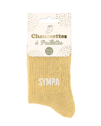 Chaussettes à paillettes Sympa