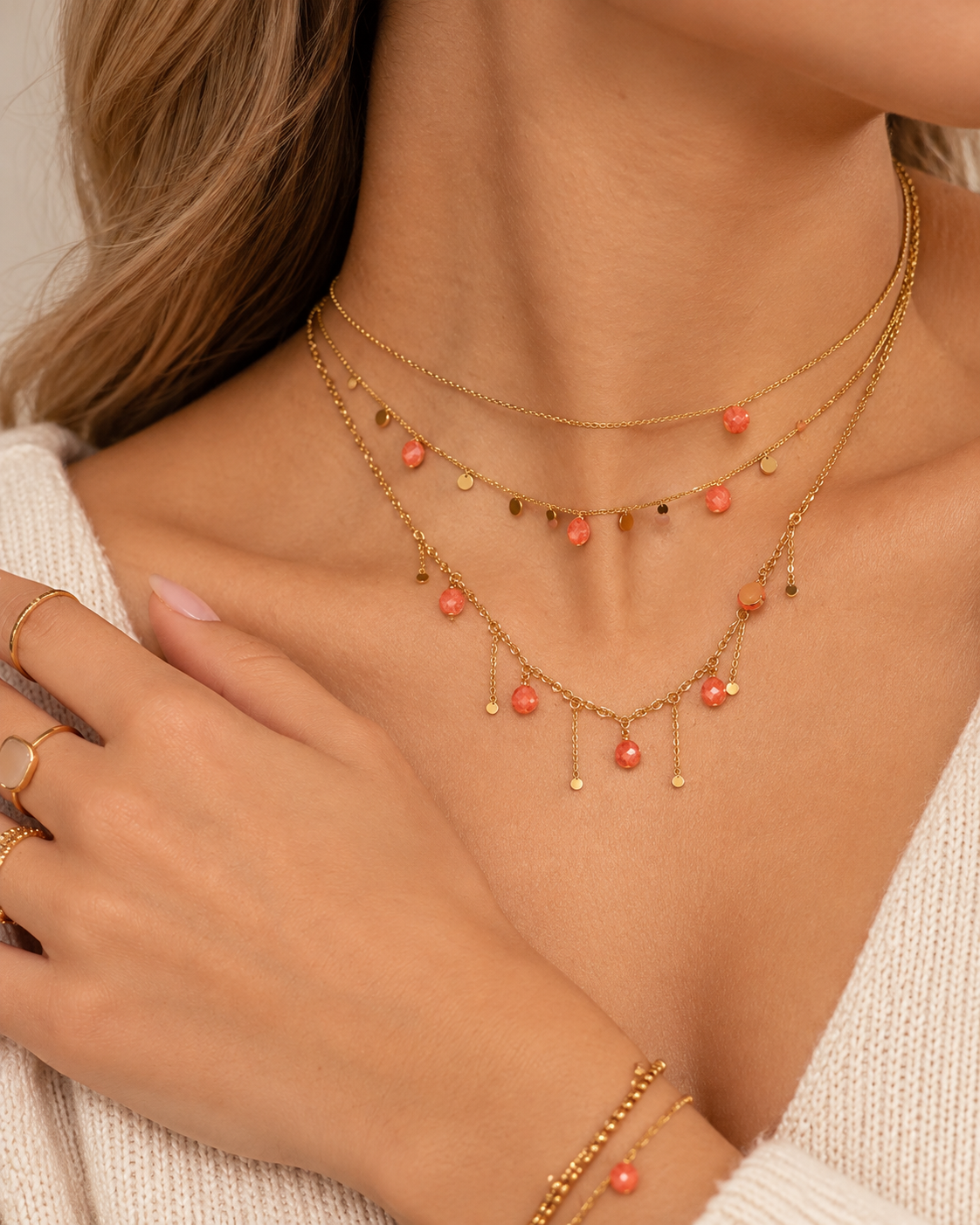 Précommande Collier Cristaux de Swarovski LUPIN