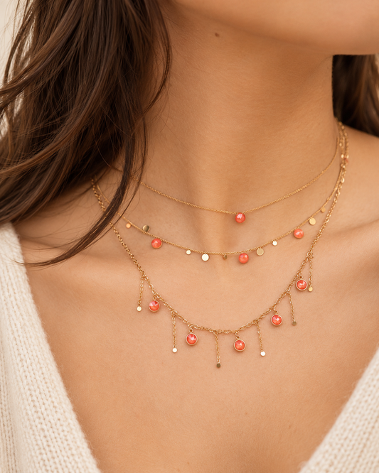 Précommande Collier Cristaux de Swarovski KHALISSA