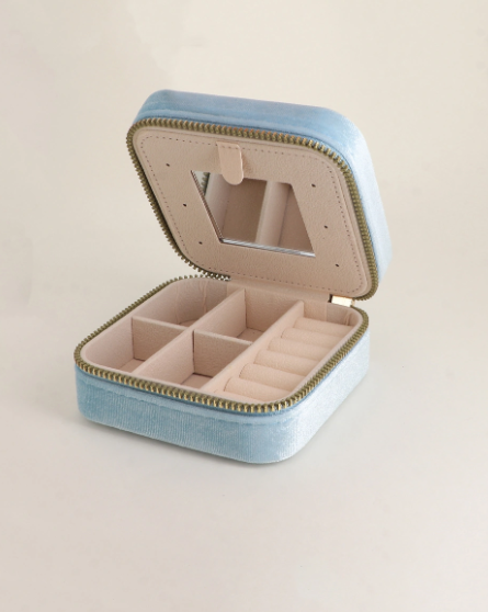 Boite à bijoux Bleue