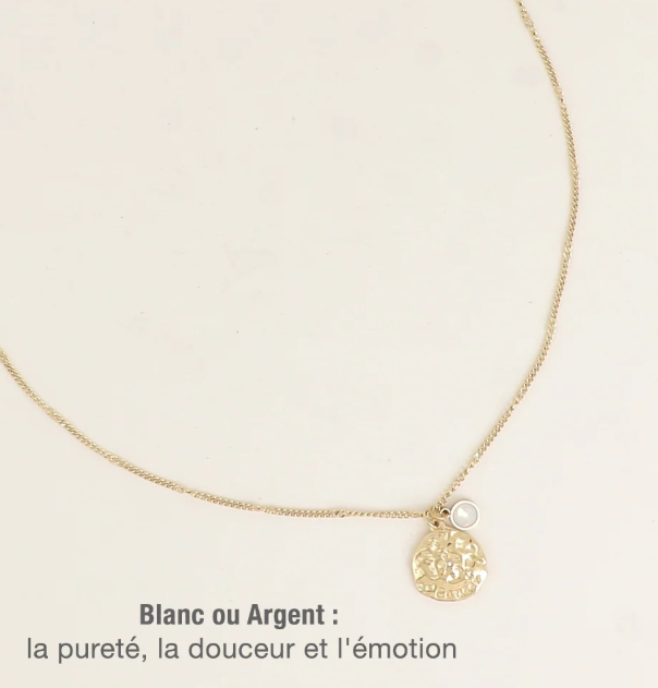 Collier signe astrologique et cristal de Swarovski ASTRO