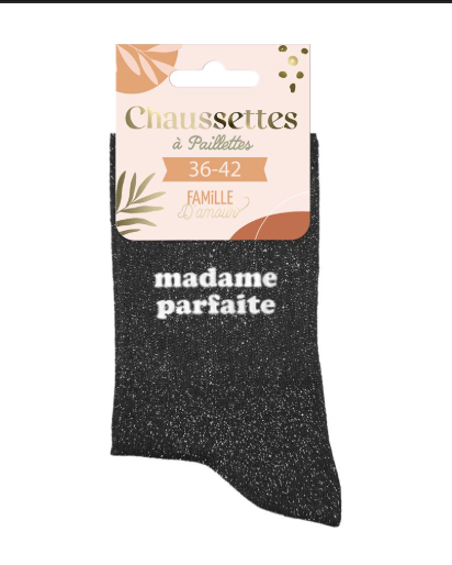 Chaussettes à paillettes Madame Parfaite