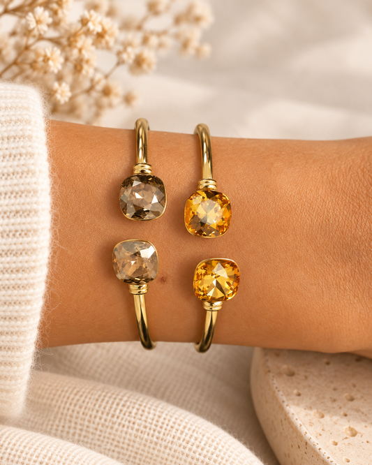 Précommande Jonc cristaux de Swarovski NEW LEA
