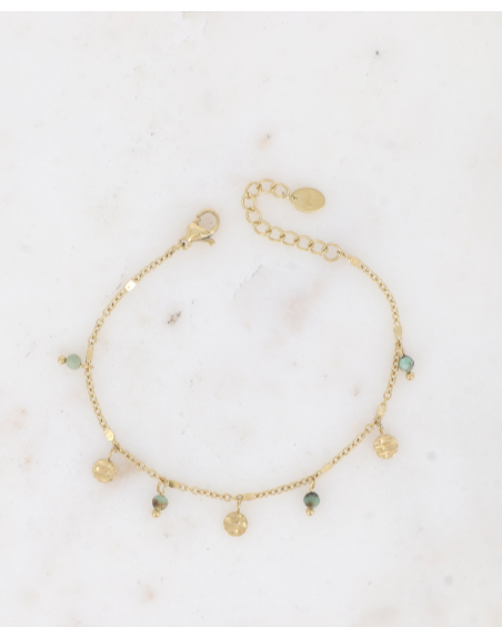 Bracelet turquoise africaine féminin DAKOTA