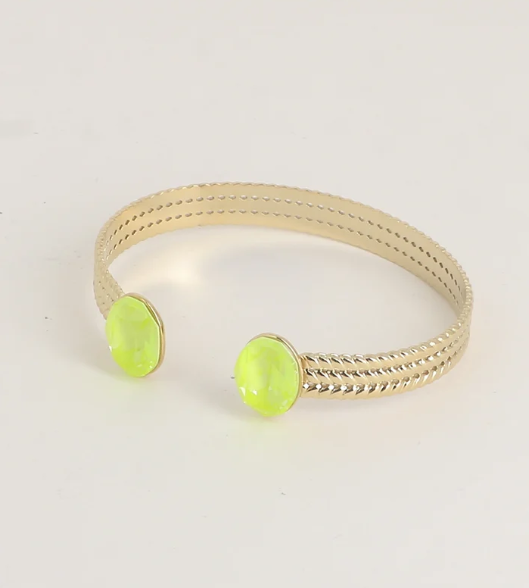 Précommande Jonc avec cristaux de Swarovski PRECIEUX