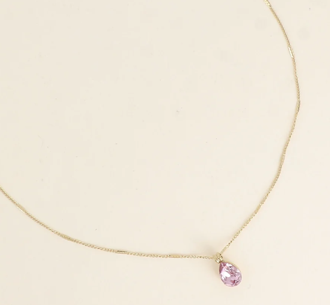 Collier goutte avec cristal de Swarovski® JOY