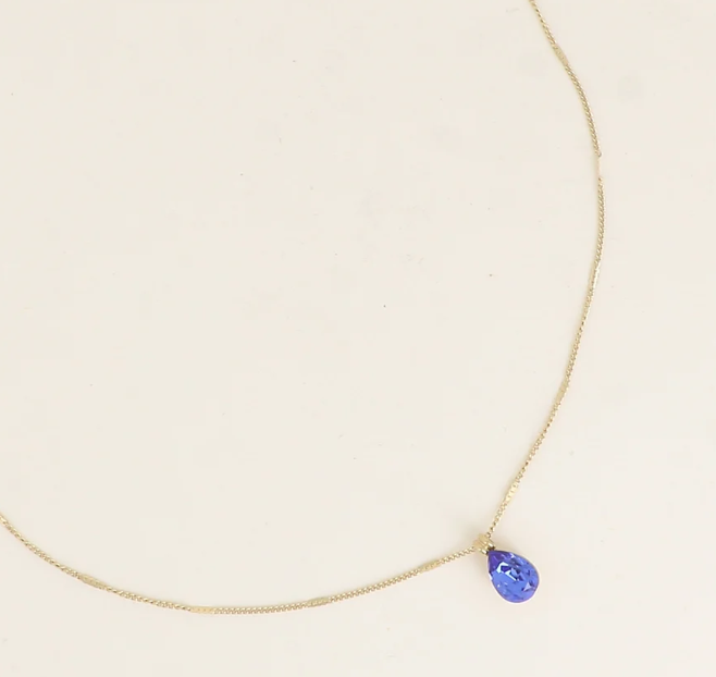 Collier goutte avec cristal de Swarovski® JOY