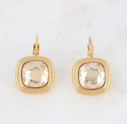 Boucles d'oreilles élégantes Cristal de Swarovski® LEONARD