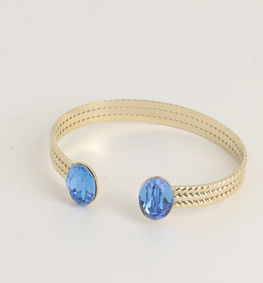 Précommande Jonc avec cristaux de Swarovski PRECIEUX