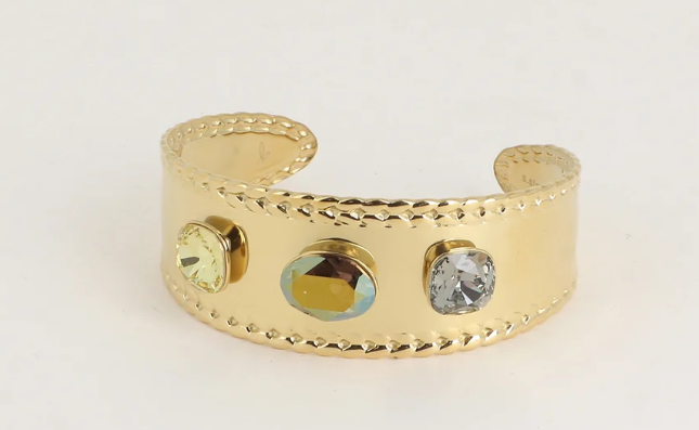 Précommande Manchette en cristaux de Swarovski MARO