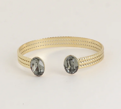 Précommande Jonc avec cristaux de Swarovski PRECIEUX