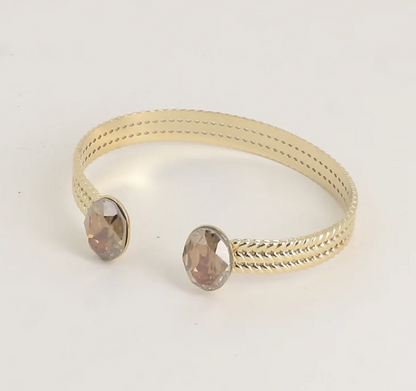 Précommande Jonc avec cristaux de Swarovski PRECIEUX