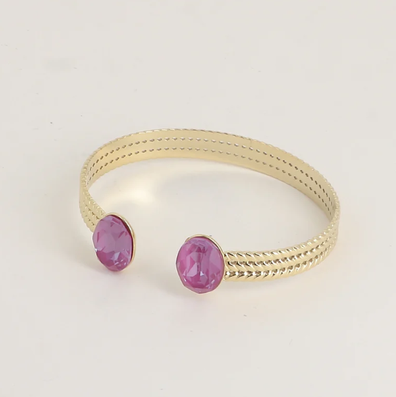 Précommande Jonc avec cristaux de Swarovski PRECIEUX
