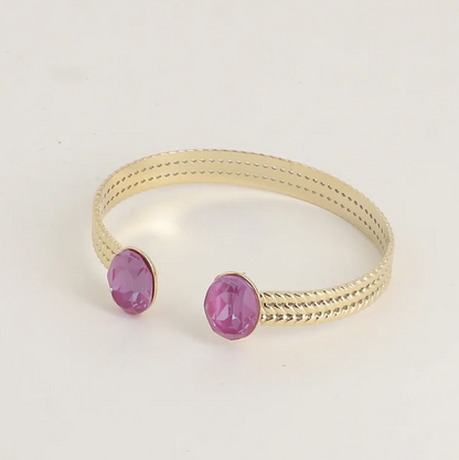 Précommande Jonc avec cristaux de Swarovski PRECIEUX