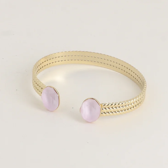 Précommande Jonc avec cristaux de Swarovski PRECIEUX