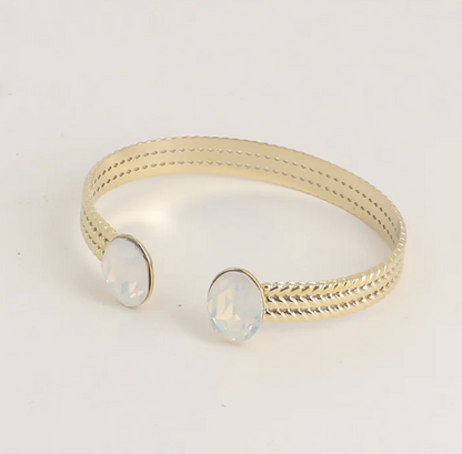 Précommande Jonc avec cristaux de Swarovski PRECIEUX