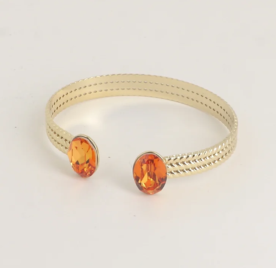 Précommande Jonc avec cristaux de Swarovski PRECIEUX