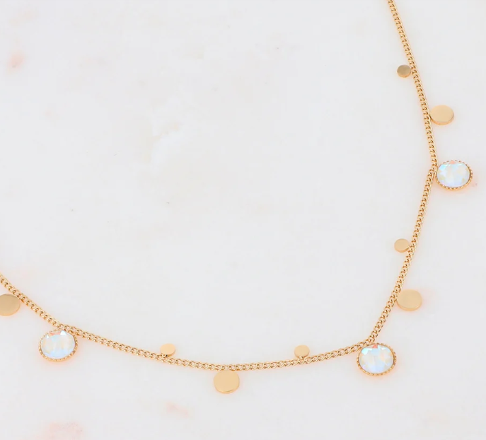 Précommande Collier Cristaux de Swarovski KHALISSA