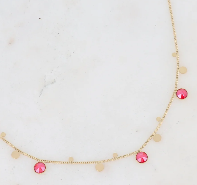Précommande Collier Cristaux de Swarovski KHALISSA