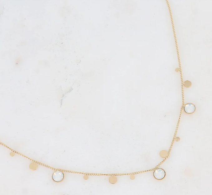 Précommande Collier Cristaux de Swarovski KHALISSA