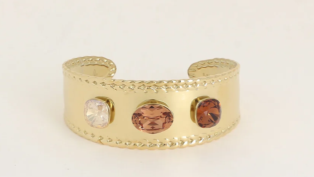 Précommande Manchette en cristaux de Swarovski MARO