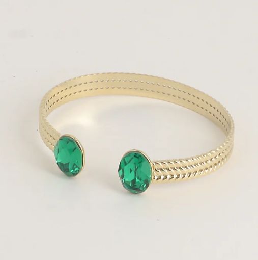 Précommande Jonc avec cristaux de Swarovski PRECIEUX