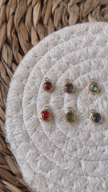 Collier pierre de naissance personnalisé