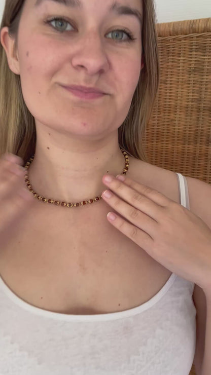Collier élégant en pierres naturelles SOFIA