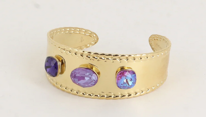 Précommande Manchette en cristaux de Swarovski MARO