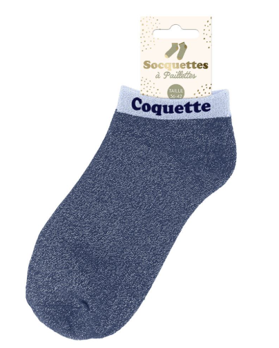 Socquettes à paillettes Coquette