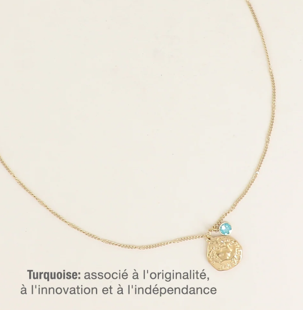 Collier signe astrologique et cristal de Swarovski ASTRO