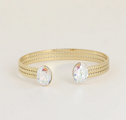 Précommande Jonc avec cristaux de Swarovski PRECIEUX